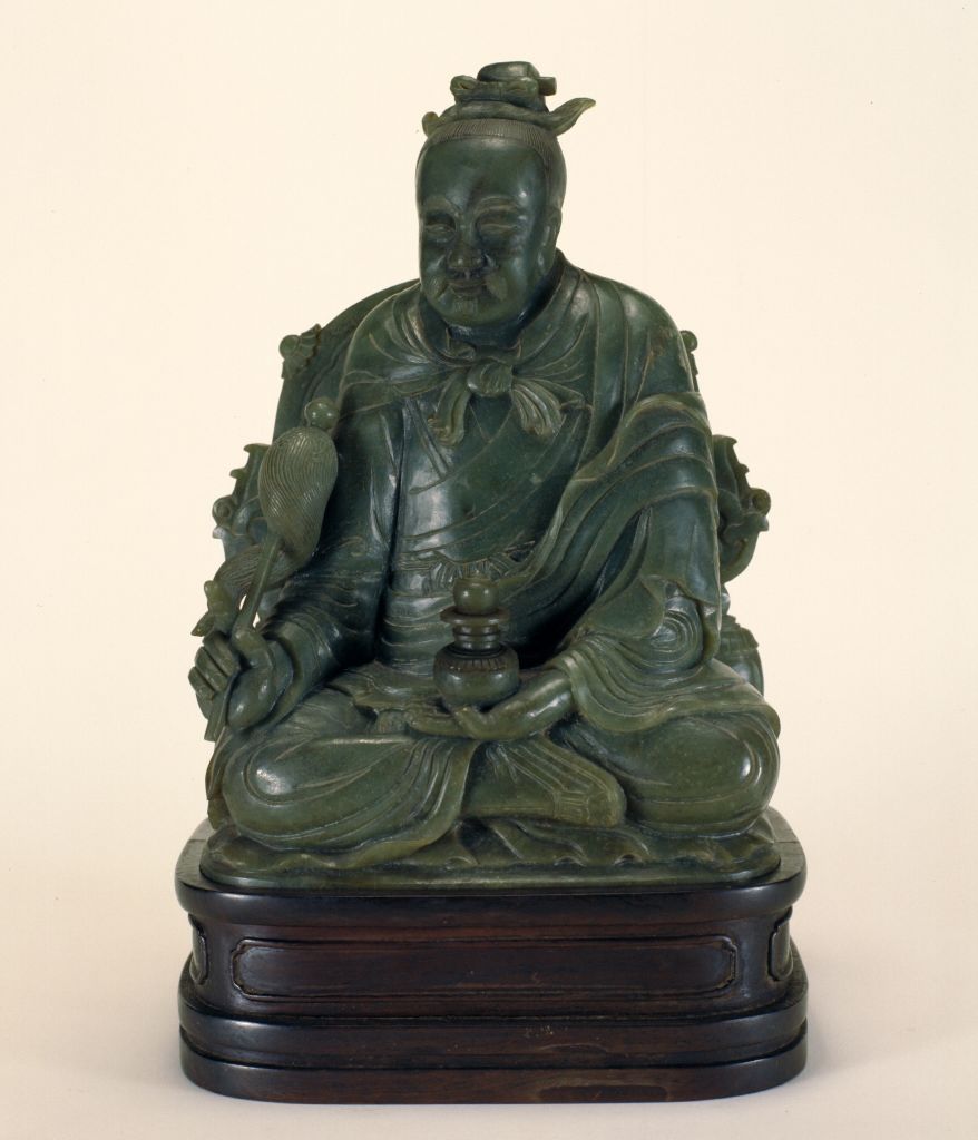 碧玉十八罗汉-纳纳塔密荅喇尊者之正面